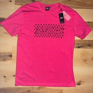 AMIRI Vibrant Pink Logo Tee